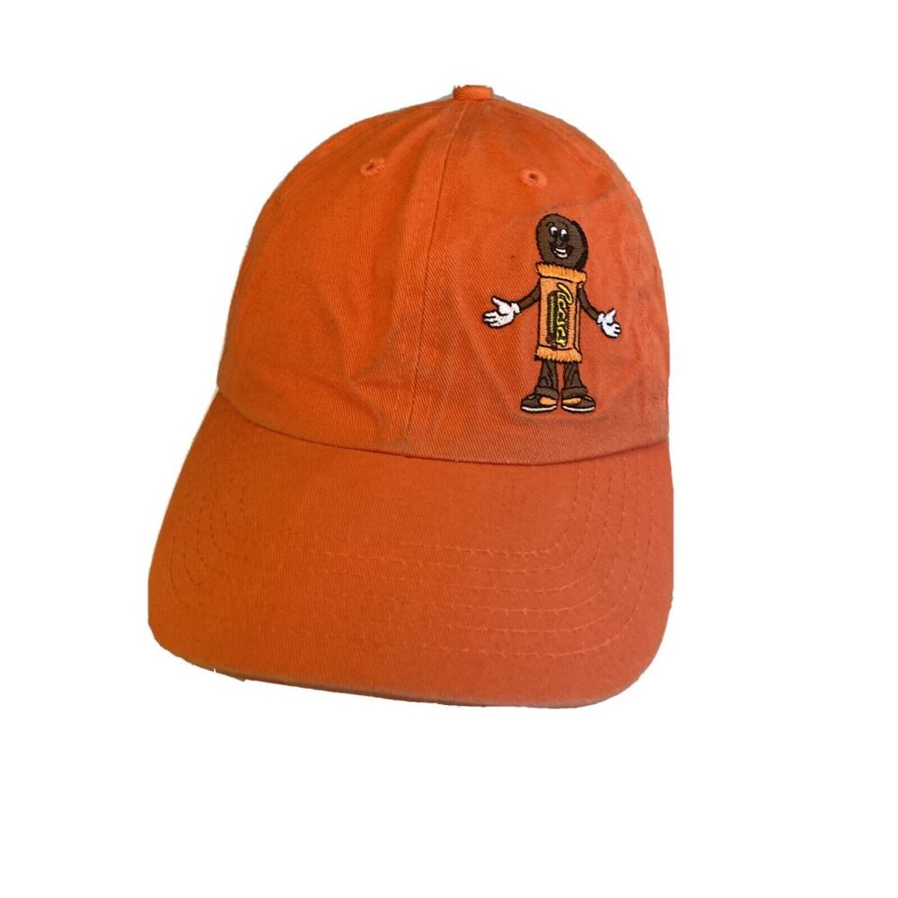 Reeses Peanut Butter Cup Orange Youth Cap Adjustable Strap